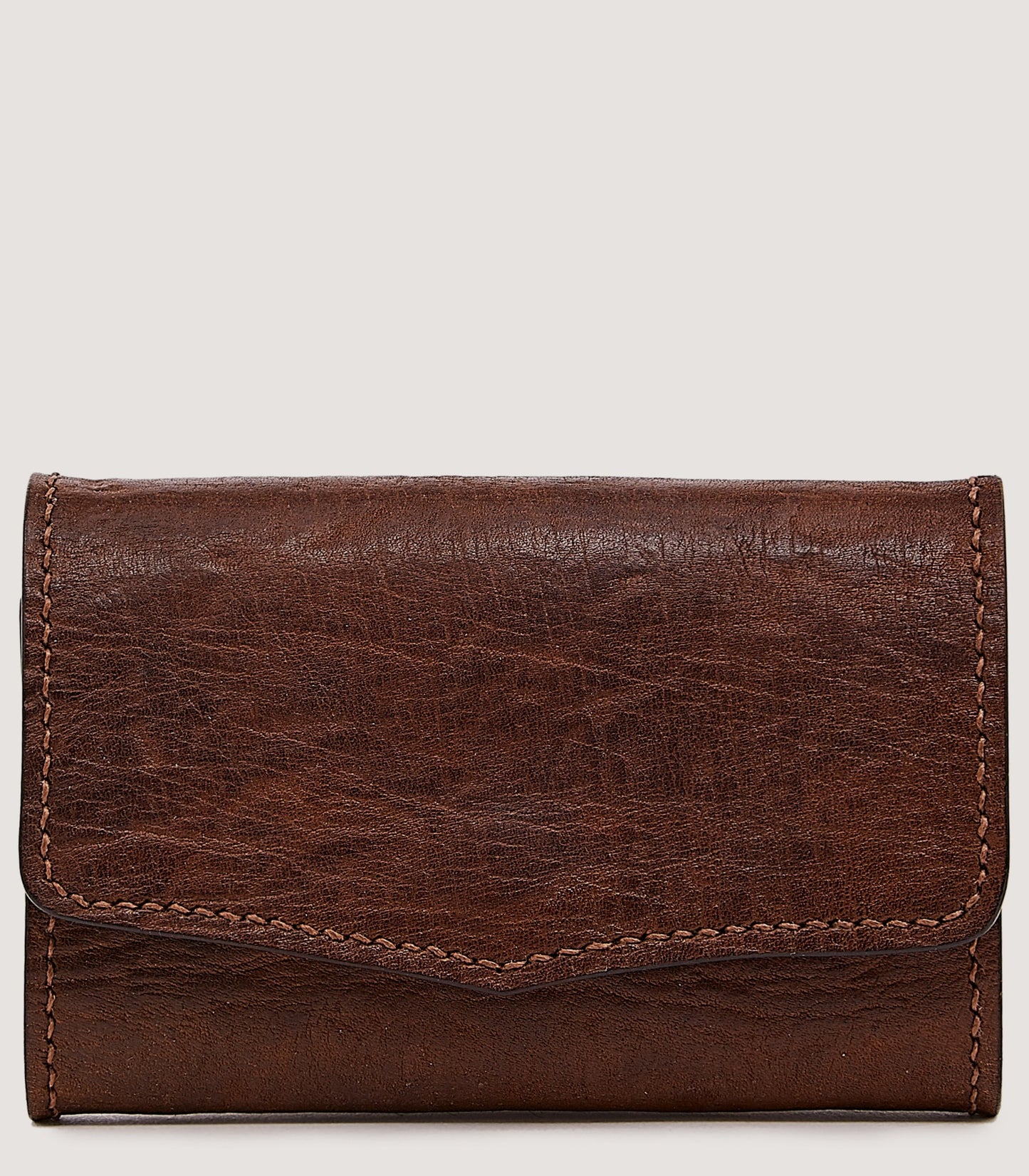 Russia Leather Key Case In Brown