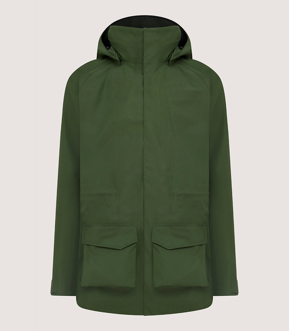 Men's Wiltshire Lightweight Coat In Pine Green