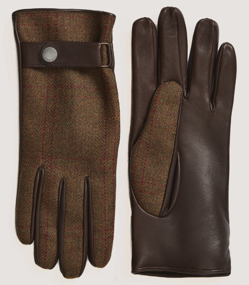 Mens Tweed Town Gloves In Audley