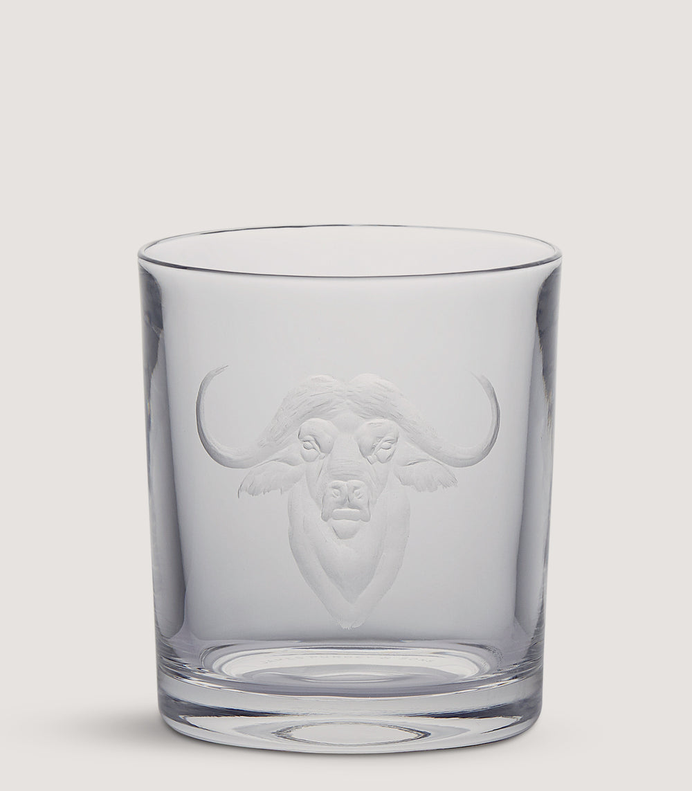 Big Five Crystal Tumbler - Buffalo