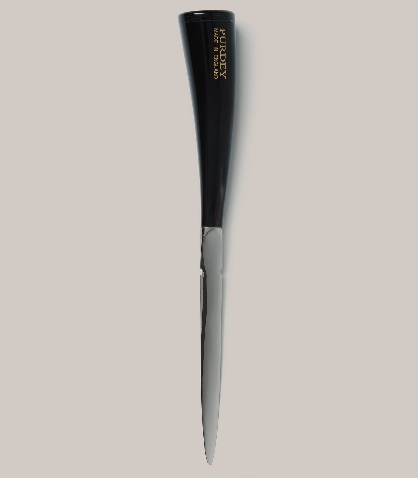 Dark Ox Horn Paper Knife In Dark